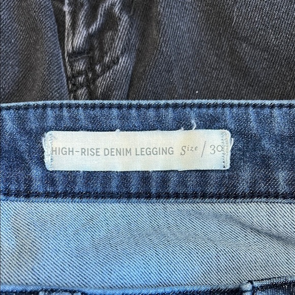 Anthropologie Pilrco High Rise Skinny Jeans Leggings - Picture 9 of 10